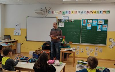 Obisk g. Karla Vičiča v 2.. in 3. razredu