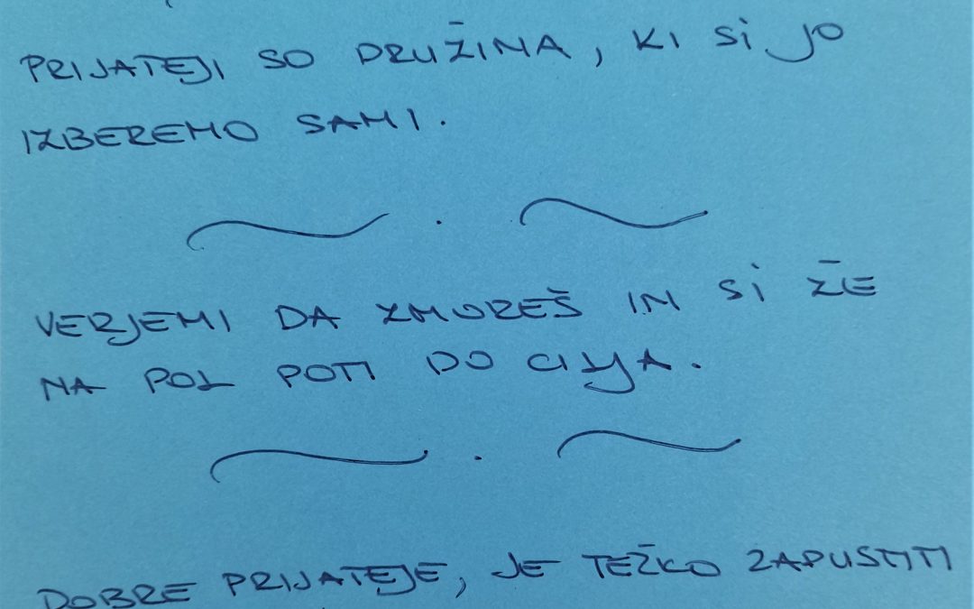TEDEN PISANJA Z ROKO 2021
