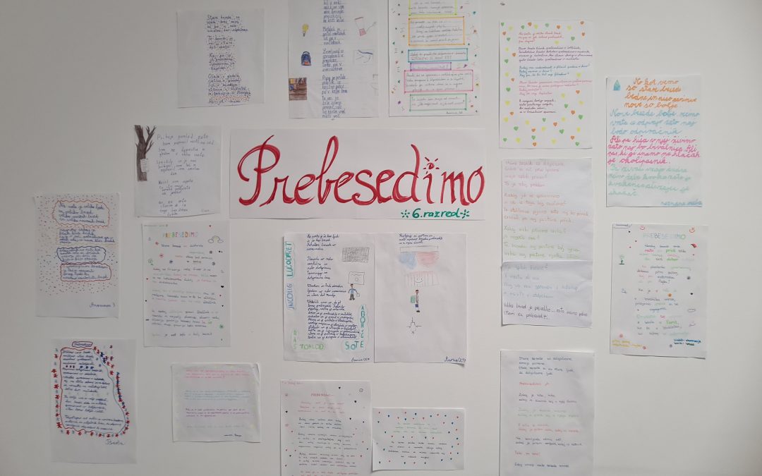 Teden pisanja z roko – izdelki učencev